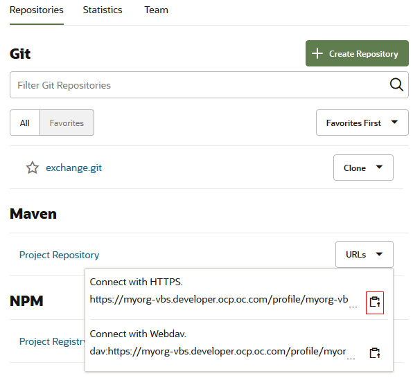 Description of vbs-projecthome-maven-url.png follows