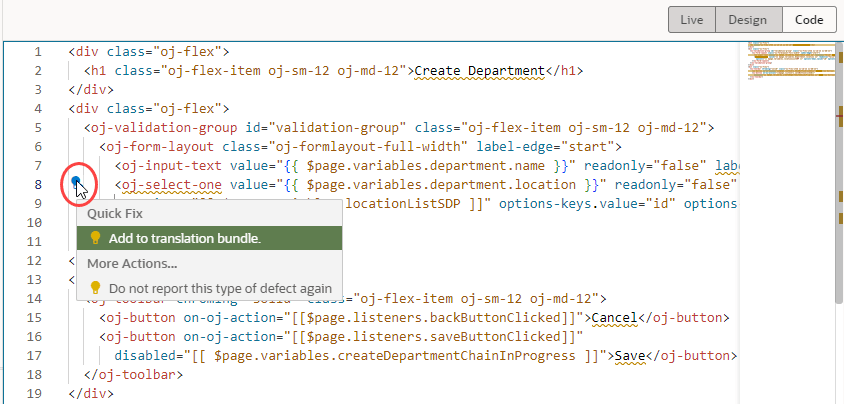 Description of audits-resolve-source-editor1.png follows Description of audits-resolve-source-editor1.png follows