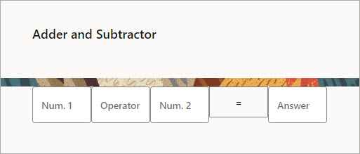 Description of jsac-adder-subtractor-interface1.jpg follows Description of jsac-adder-subtractor-interface1.jpg follows