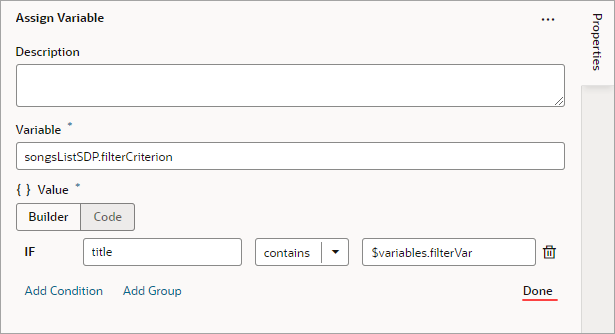 Description of jsac-assign-action-filter-builder.png follows