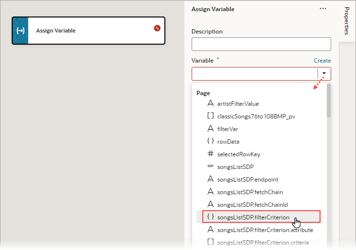 Description of jsac-assign-action-pick-sdp.png follows
