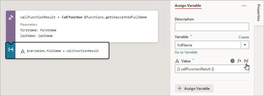 Description of jsac-assign-variables-action.jpg follows