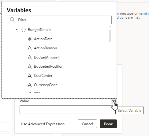 Description of metadata-select-variable1.png follows