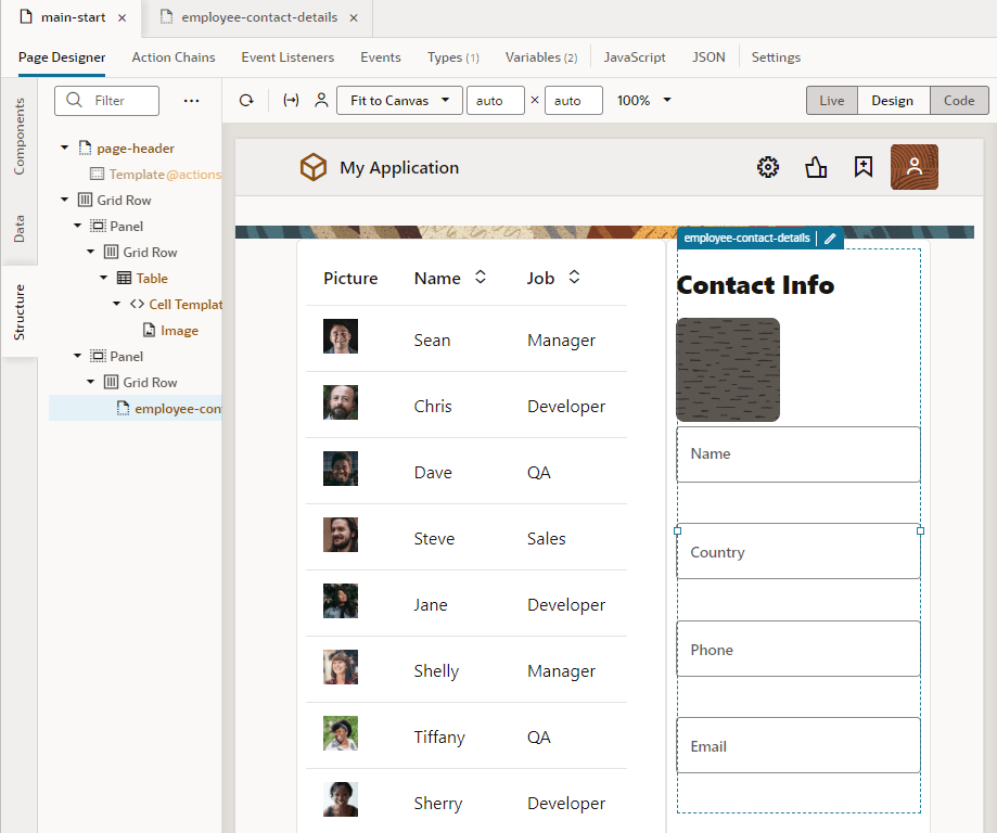 Description of pagetofragment-addtopage-visapp1.png follows