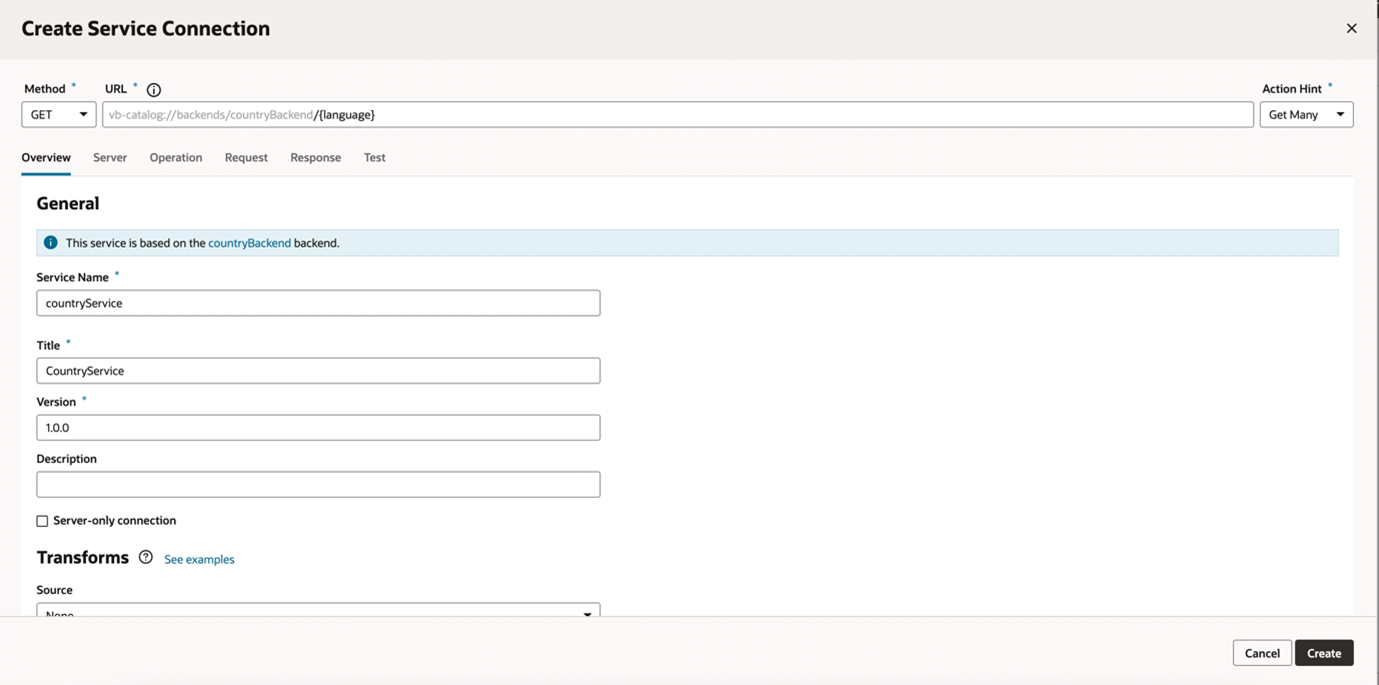 Description of service-connection-add-variable.png follows