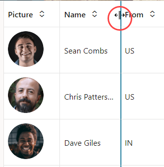 Description of table-columnresize1.png follows Description of table-columnresize1.png follows