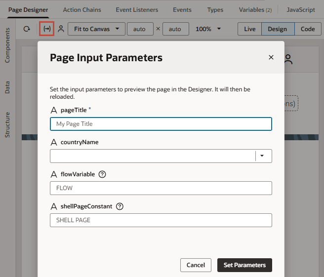 Description of var-input-parameter-designer1.png follows Description of var-input-parameter-designer1.png follows