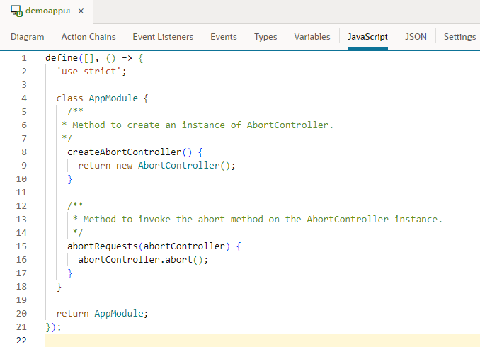 Description of abortcontroller-js-snippet-appui.png follows