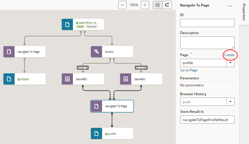 Description of diagramview-flow-action-addmore-appui.png follows