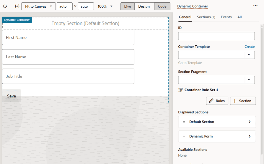 Description of dynamic-container-create-form2.png follows