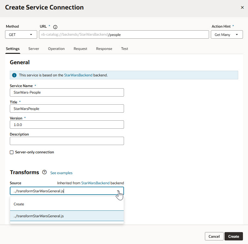 Description of jsac-create-service-connection-backend.jpg follows