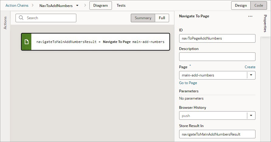 Description of jsac-navigate-action-editor.jpg follows