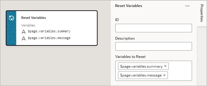 Description of jsac-reset-variables-action-example.jpg follows
