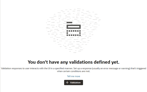 Description of metadata-validate-norules.png follows