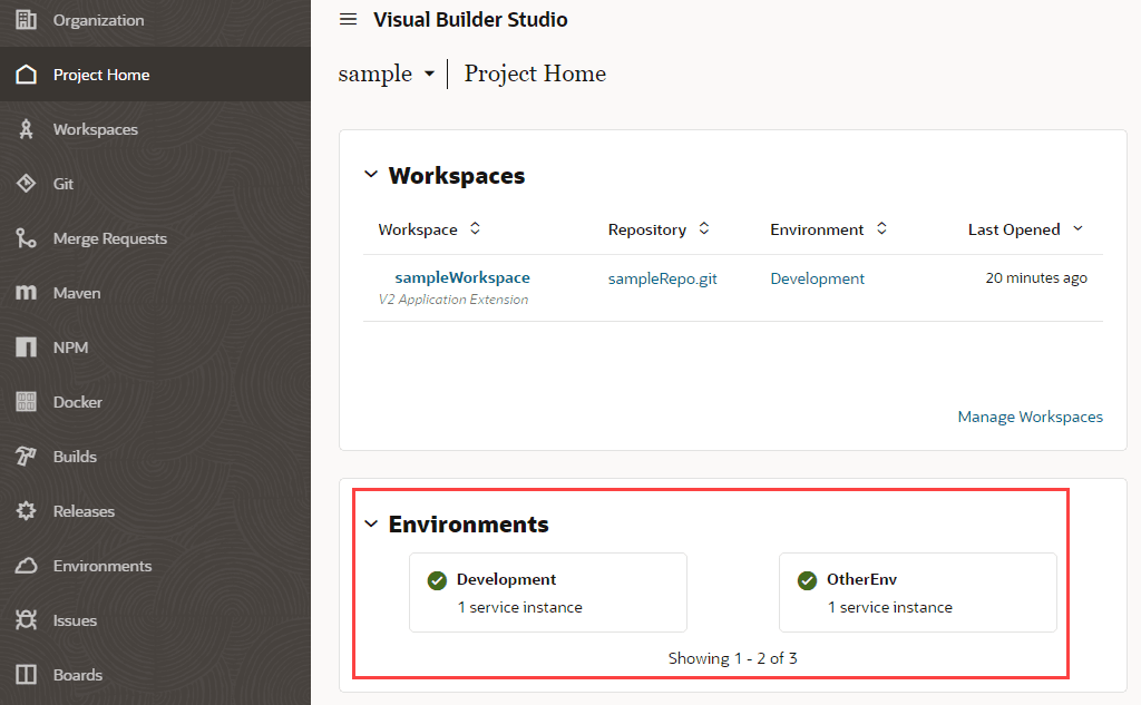 Description of projhomeenv1.png follows