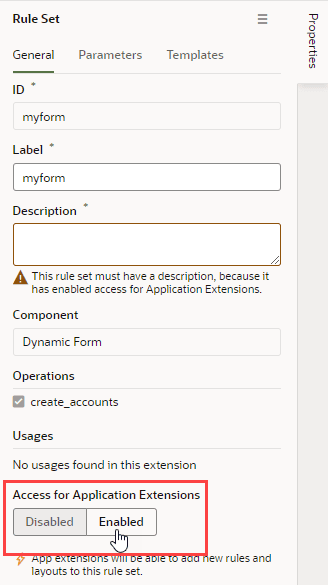 Description of ruleset-accesstoextn-properties.png follows