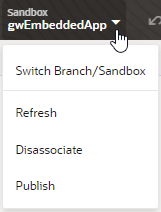 Description of sandboxmenu.png follows