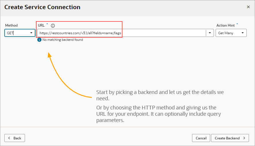 Description of sdp-create-service-connection-url1.png follows