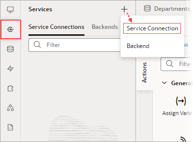 Description of sdp-create-service-connection.png follows