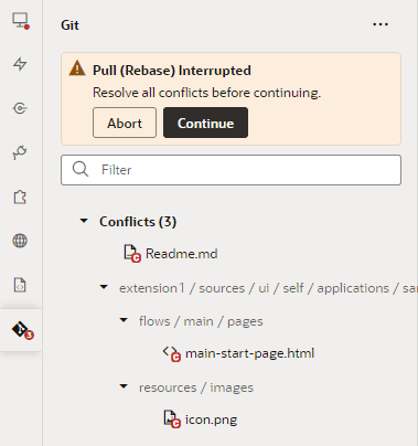 Description of showconflicts-appui.png follows