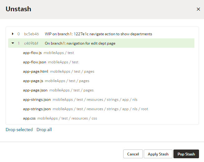 Description of stash-view.png follows