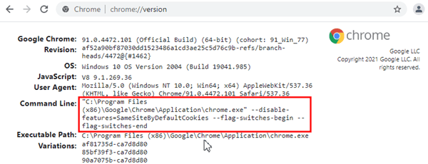 Description of trouble-chrome-version.png follows