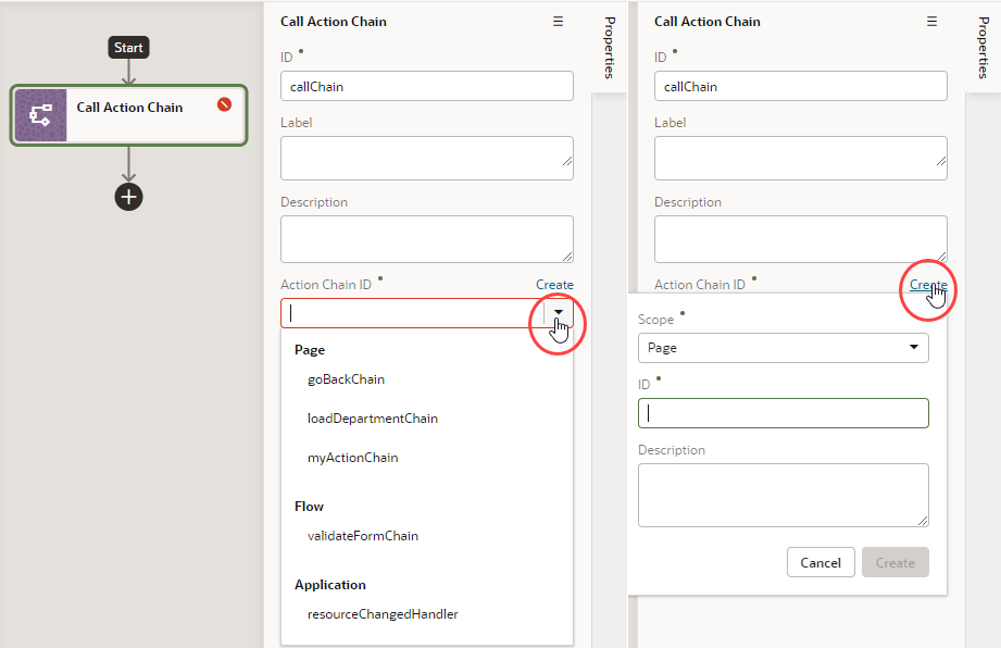 Description of action-chain-editor-selectactionchain.png follows