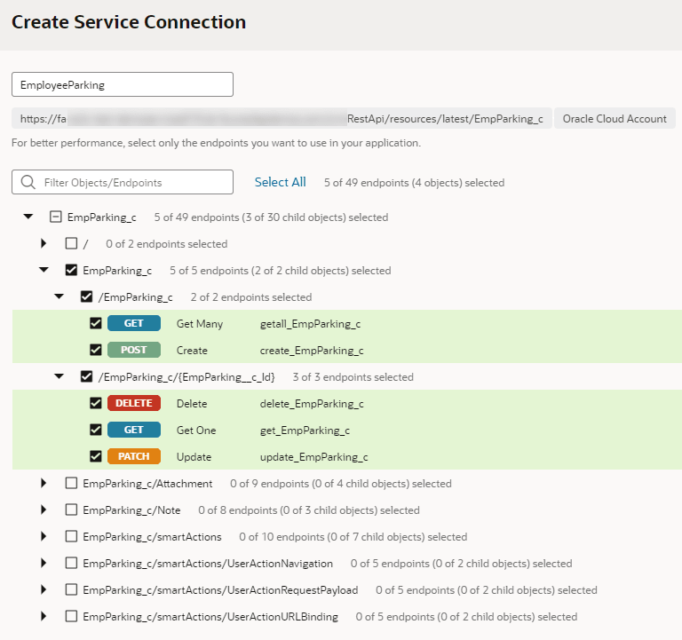 Description of customobject-endpoints1.png follows