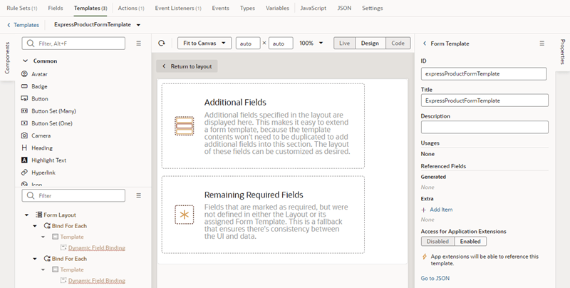 Description of dyncomponents-templates-form.png follows