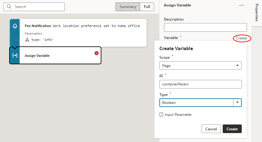 Description of fragment-data-container-actionchain-assignvariable1.png follows
