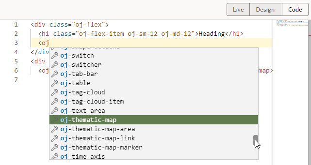 Description of page-designer-code-view1.png follows