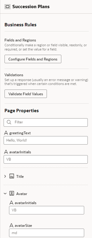 Description of express-constants-sections.png follows