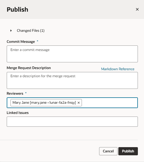 Description of publish-express.png follows