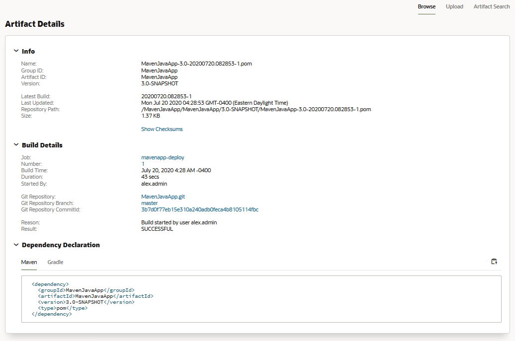 Description of build-details-maven-browse.png follows