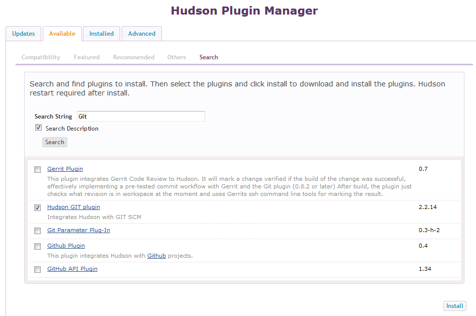 Description of hudson-git-plugin.png follows