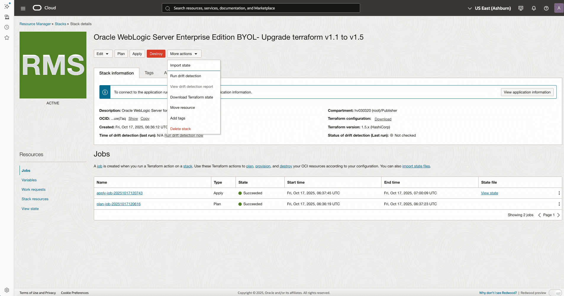 import the state file import the state file