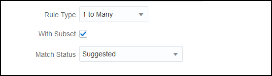 screenshot of new rule type dialog with With Subset option selected