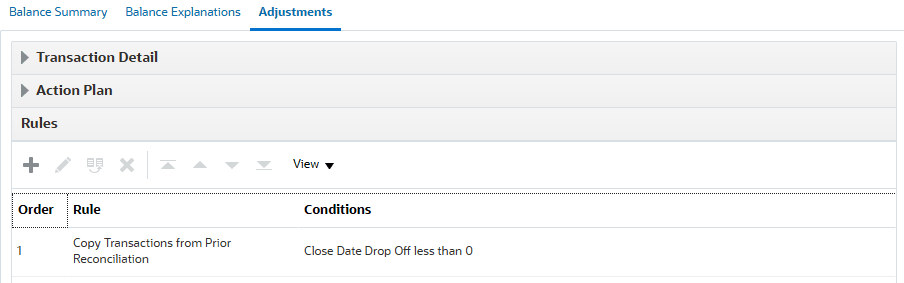 Example of using a calculated attribute to drop off transactions