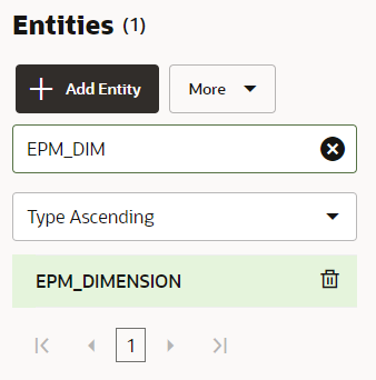 Removing dimension from EPM_DIMENSION