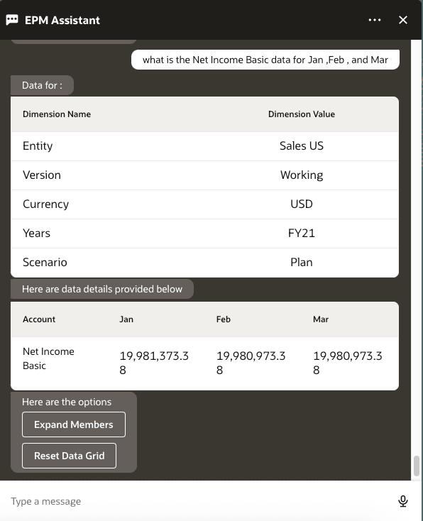 get data intent for multiple members
