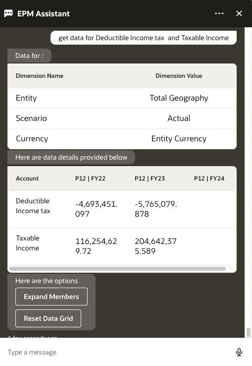 get data intent for changing a member get data intent for changing a member