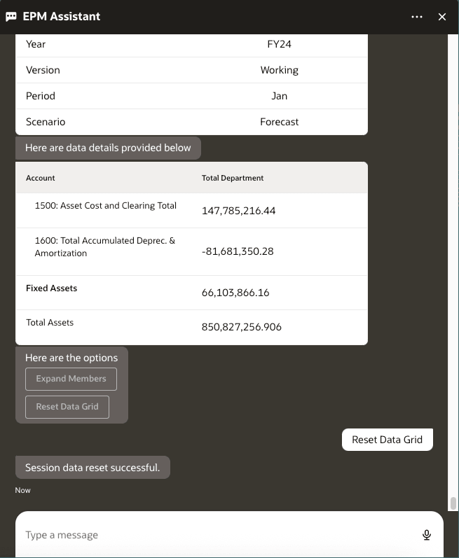 get data intent for resetting data grid get data intent for resetting data grid