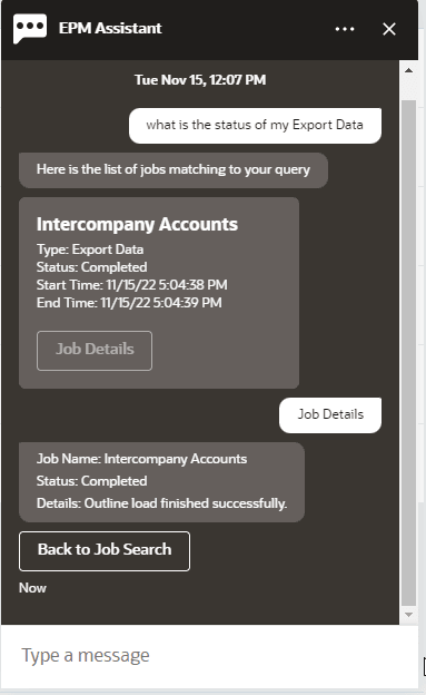 Job Details Job Details