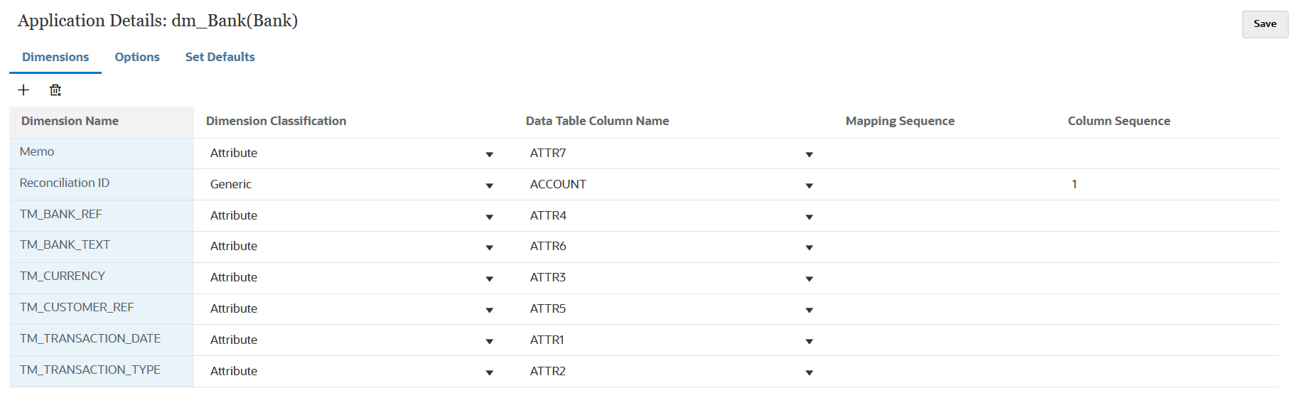 Image shows Application Details page.