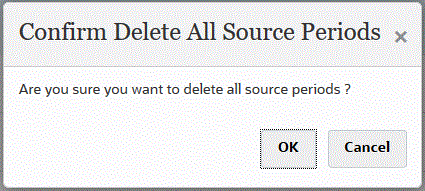 Image shows the Confirm Delete All Periods page.