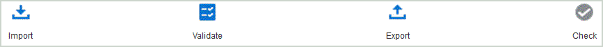 Image shows Workbench workflow