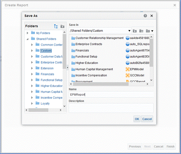 Image shows the Save As page.
