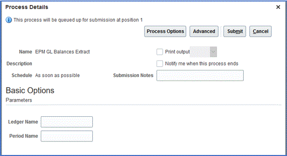 Image shows Process Details page.