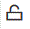 Image shows the unlock icon.