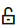Image shows the Unlock icon.